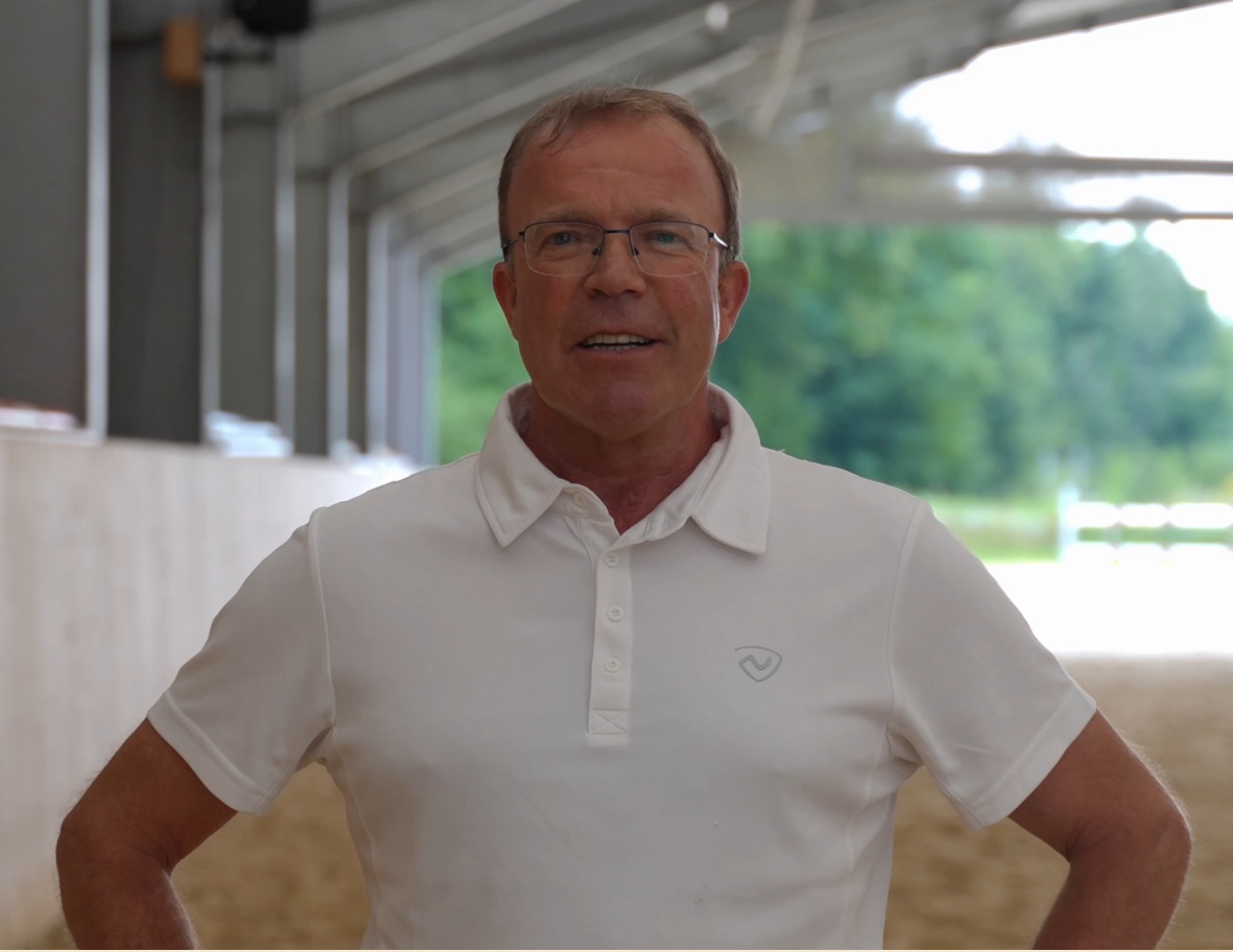 Heinz Busen in der Reithalle